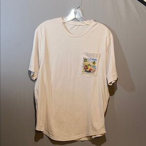 Source Unknown Cream Graphic Tee